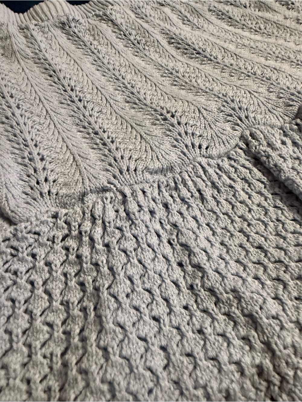 Knit Ruffle Mini Skirt - Picture 3 of 5
